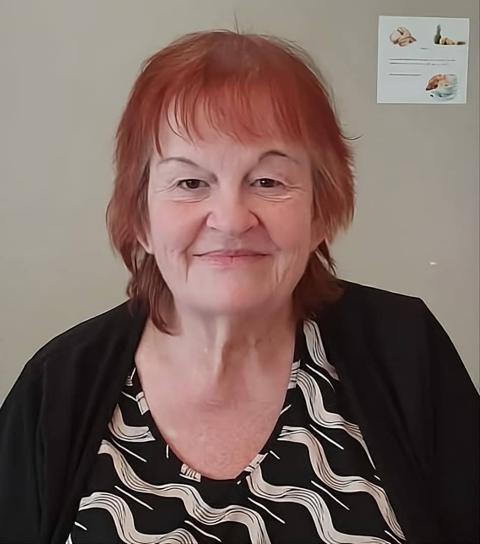 Patricia, secrétaire de l'association